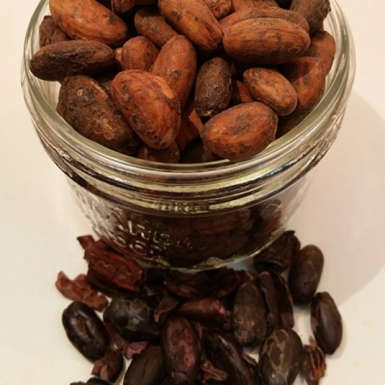 Fèves de cacao cru biologique et équitable - 100gr